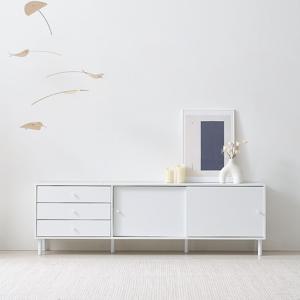 모리스 거실장  슬라이딩거실장 높은거실장 높은서랍장 4color