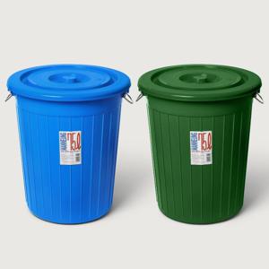 75L 대용량 플라스틱 통 분리수거통 쓰레기통
