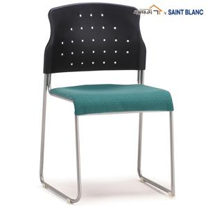 SK924 회의실 멀티 사무실 투컬러 고정형 쿠션의자