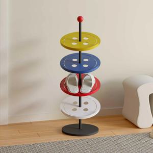 [해외] 비비드 스틸 다용도 수납선반 신발장 거치대