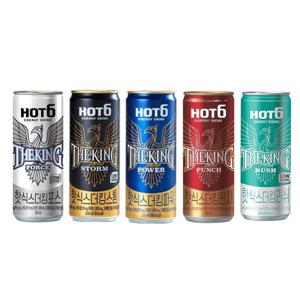 핫식스 더킹 에너지 드링크 음료 캔 355ml*24개 (더킹 포스)
