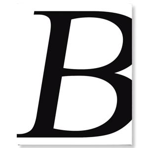 캔버스액자 알파벳 B