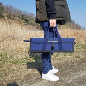 멀티컨테이너 블루 캠핑가방 텐트펙 해머 보관가방
