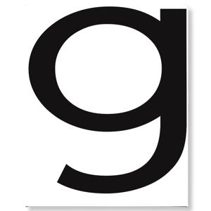 캔버스액자 알바벳 g
