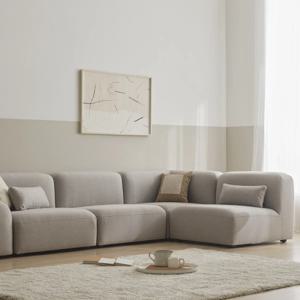 모아 모듈형 패브릭소파_1인 코너형