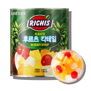 트로피칼 후르츠 칵테일 3kg 과일통조림