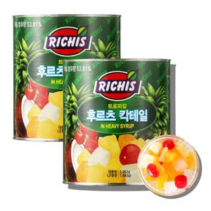 트로피칼 후르츠 칵테일 3kgX2개 과일통조림