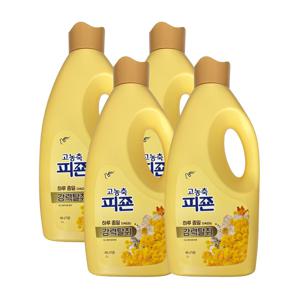 고농축 피죤 강력탈취 오리지널 써니가든 섬유유연제 2L x 4개