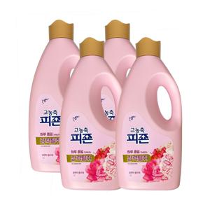 고농축 피죤 강력탈취 오리지널 로맨틱플라워 섬유유연제 2L x 4개