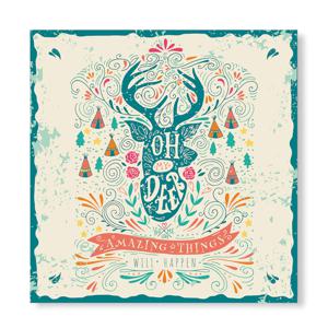 캔버스액자 OH MY DEER 3