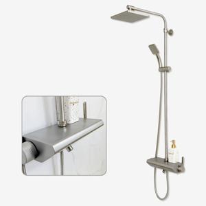 올스텐 선반형 욕실 샤워수전 해바라기 레인샤워