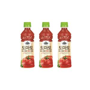 웅진 가야농장 토마토 주스 과일음료 340ml 24개