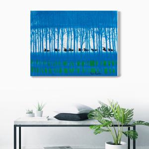 1624앙드레 브라질리에-아일랜드의 승마/우드노프레임 아크릴 판넬액자 모던컨템포라리아트