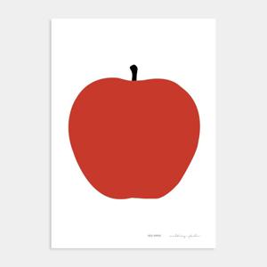 행운을 부르는 회장님 풍수 사과 그림 포스터 액자 / 01 Red Apple 1번 /