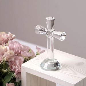 인테리어 장식 소품 홈데코 종교 미니어처 크리스탈 십자가