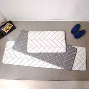 PVC 헤링본 양면쿠션 주방매트 12T (소75/대120/특대160) 다용도매트