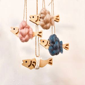 액막이 행운 명태 북어 차량용 4color