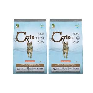 캐츠랑 어덜트 8kg x 2포 16kg 고양이사료
