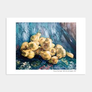 행운을 부르는 회장님 풍수 사과 그림 포스터 액자 / 15 빈센트 반고흐 사과 1번 /