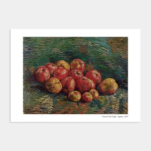 행운을 부르는 회장님 풍수 사과 그림 포스터 액자 / 16 빈센트 반고흐 사과 2번 /