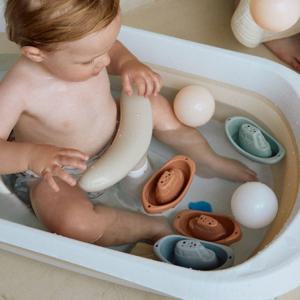 아기 목욕 장난감 보트 3P