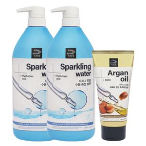 헤어앤스칼프 하이드로 부스터 샴푸 800g x2 + 트리트먼트 300g