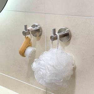 스틸 인테리어 SUS304 벽 후크 욕실 수납 걸이 2type
