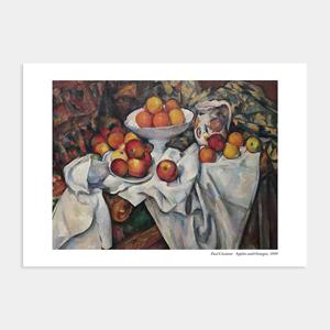 행운을 부르는 회장님 풍수 사과 그림 포스터 액자 / 21 폴 세잔 - 사과 2번 /