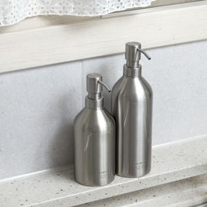 스테인리스 디스펜서 500ml 700ml 주방세제 핸드워시 샴푸