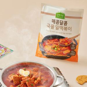 상하키친 쫄깃한 밀떡 국물떡볶이 320g*2세트_냉동