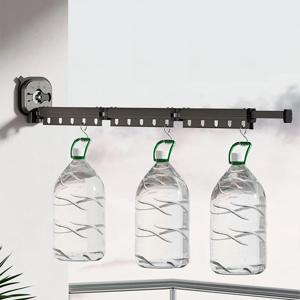 4단 무타공 흡착식 벽부착 소형 빨래건조대 미니 벽걸이 원룸 빨랫대 빨래걸이 창문 공간활용