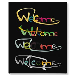 캔버스액자 WELCOME