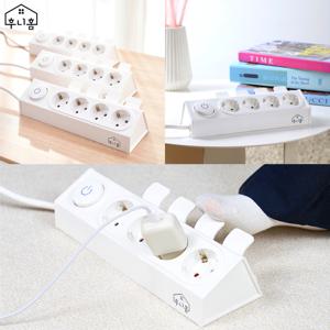 발로 뽑는 편리한 똑딱멀티탭 4000W 고용량 멀티탭 4구 (1.5M/3M)