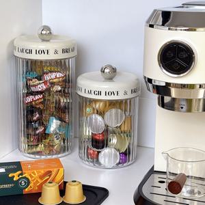 투명 캡슐커피 캡슐세제 영양제 보관함 다용도 밀폐용기 2size 네스프레소 호환 버츄오