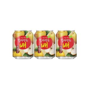 해태 갈아만든배 뚱캔 갈배 갈아배 과일 캔 음료 238ml*24개