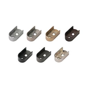 U소켓 16파이 옷걸이봉 파이프소켓 봉소켓 옷봉 고정 브라켓 행거부속 부품