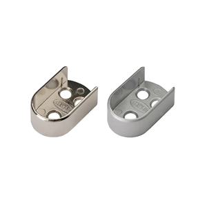 U소켓 19파이 봉소켓 옷걸이봉 파이프소켓 옷봉 고정 브라켓 받침대 행거부속 부품