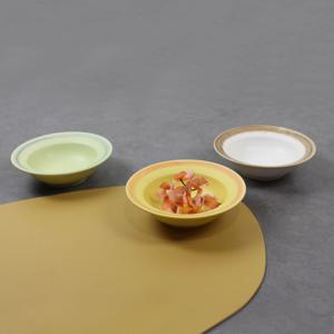 도자기 미니접시 요거트/ 디저트볼 샐러드 보울 스프찬기(3color)