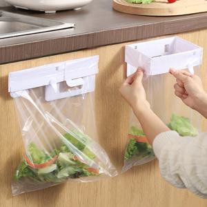 냄새방지 접이식 쓰레기 비닐봉투 걸이 홀더