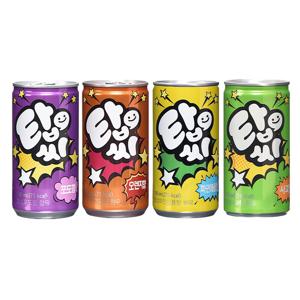 탑씨 190ml*30개 4종(오렌지/ 포도/ 파인애플/ 사과)