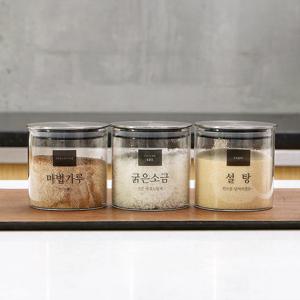 더쉐프 내열유리 원형 캐니스터 300ML (CRO0007)