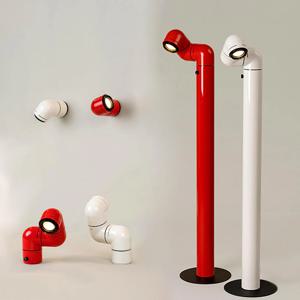 [해외] 파이프라인 테이블 조명 인테리어 장스탠드 플로어램프