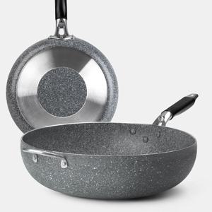 큼직한 대용량 궁중팬 국산 대형 웍팬 코팅팬 34cm