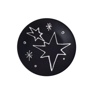 On a starry night plate