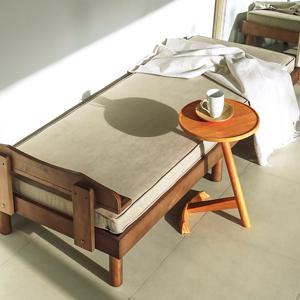 웨이브 원목 소파베드 매트포함 쇼파베드