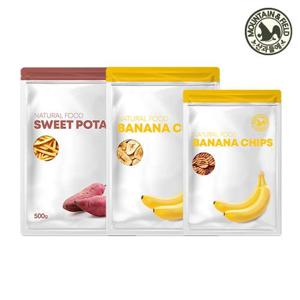 바나나칩 500g x2봉 외 2종
