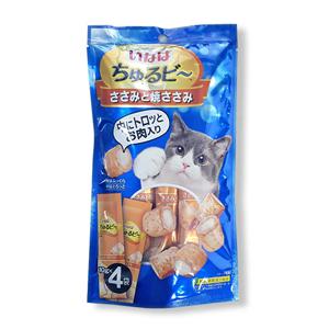 QSC-274 고양이츄르비 닭가슴살구운닭가슴살 4p x 12개 묶음