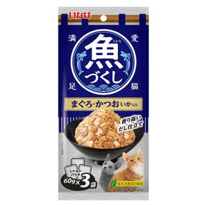 TCR-175 생선가득파우치 참치&가다랑어&오징어 3p x 18개 묶음