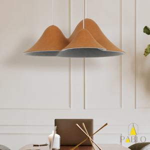 파블로 LED 에코 마운티 펜던트 브라운 20W 친환경 리모컨 IOT 디밍 색변환 거실등
