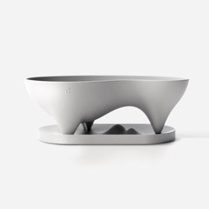 끝판왕 오브제 슬릿 화이트 분재 다육이 플라스틱 인테리어 플랜테리어 화분 슬릿분